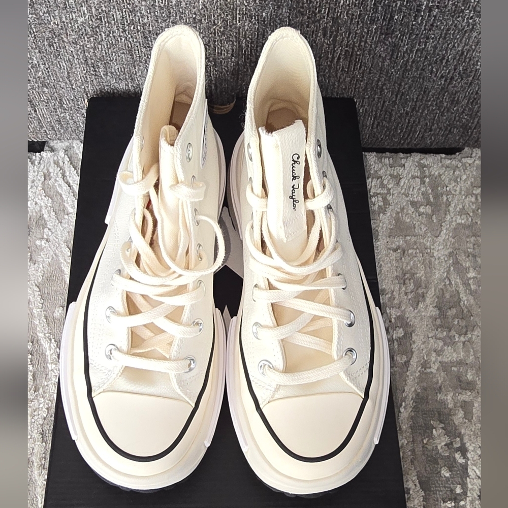 Converse Run Star Legacy Black and White Sneakers